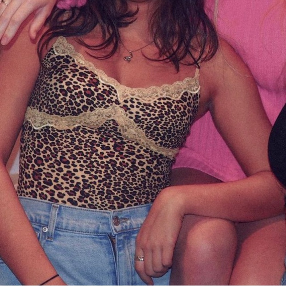 Cheetah print top